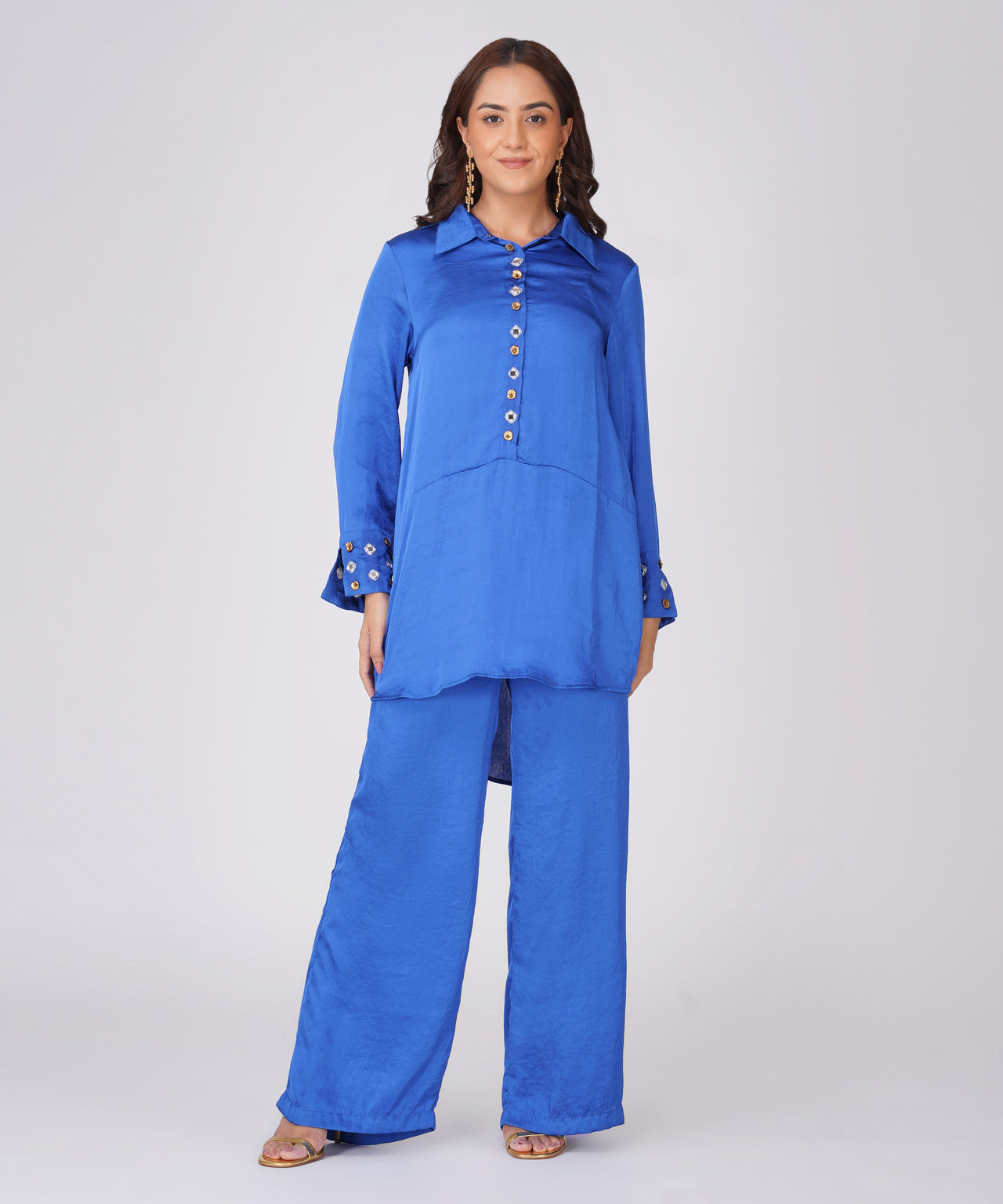COBALT BLUE VEST SET