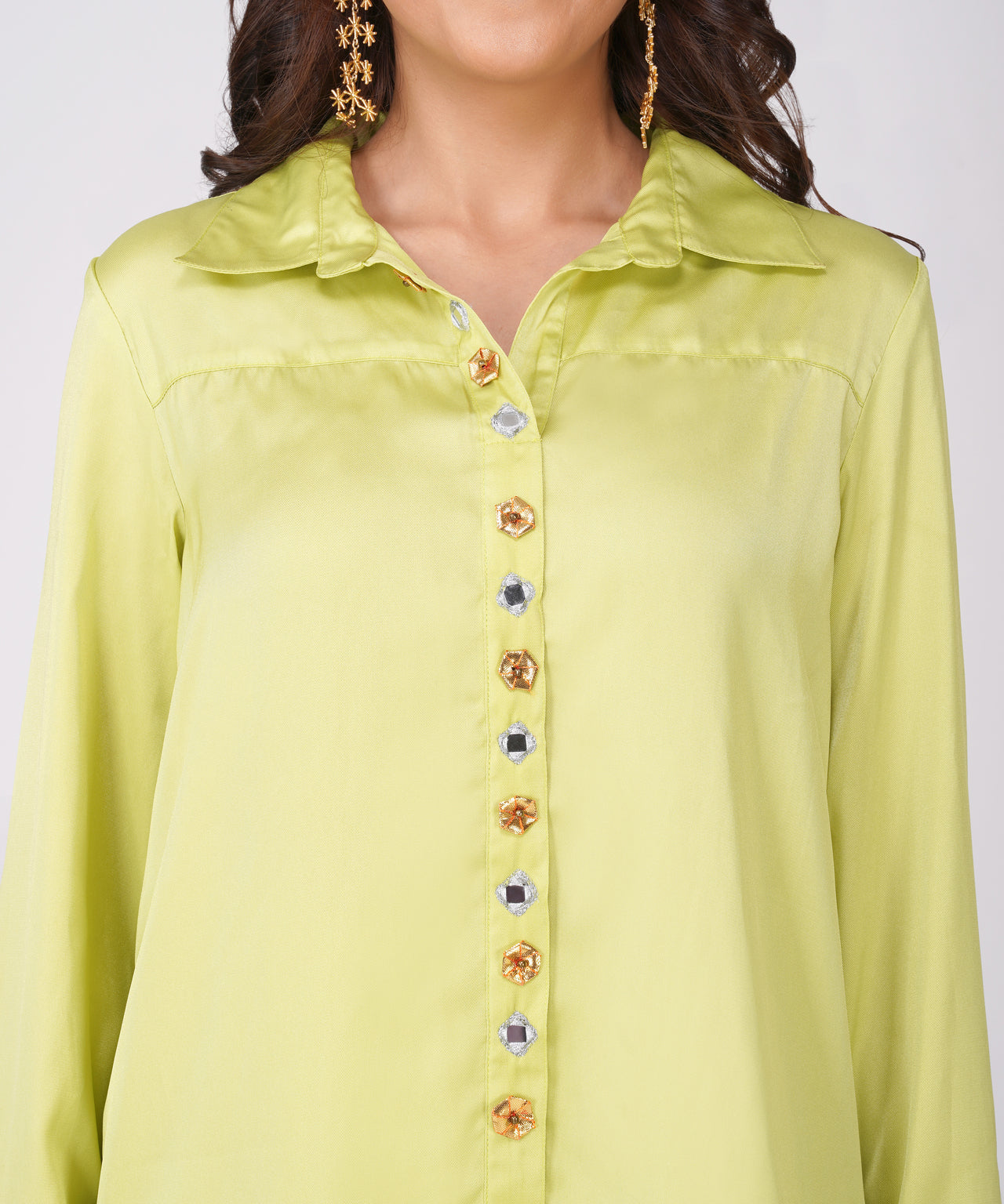 LIME GREEN  CO-ORD SET