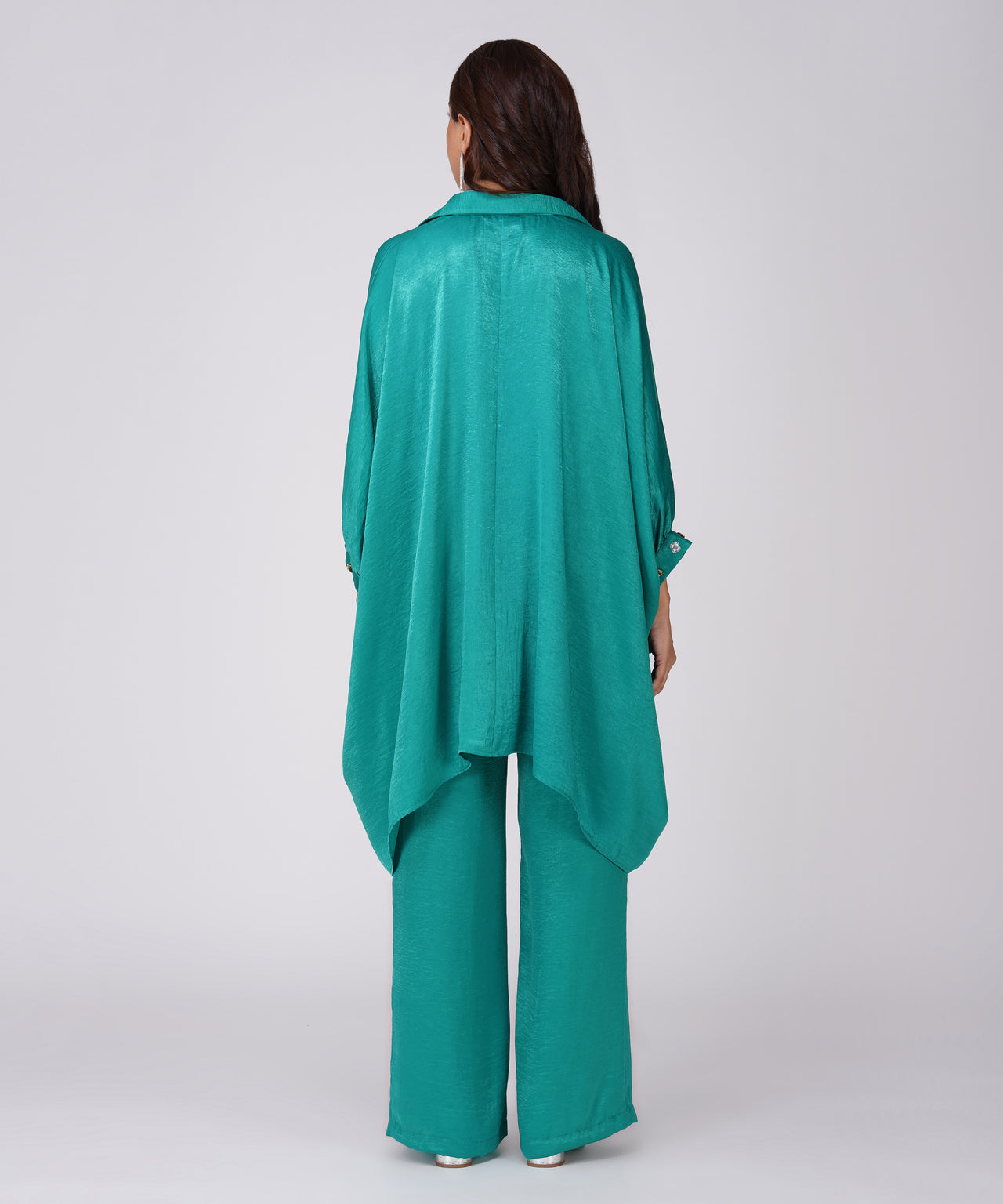 LAGOON GREEN KAFTAN SET