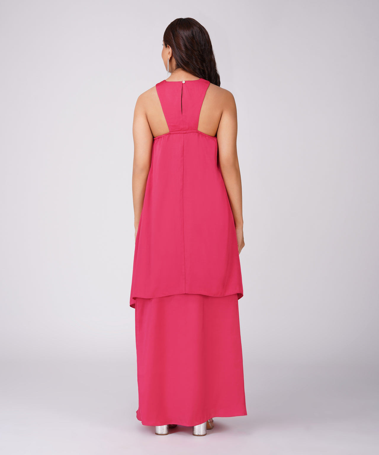 HOT PINK SKIRT SET