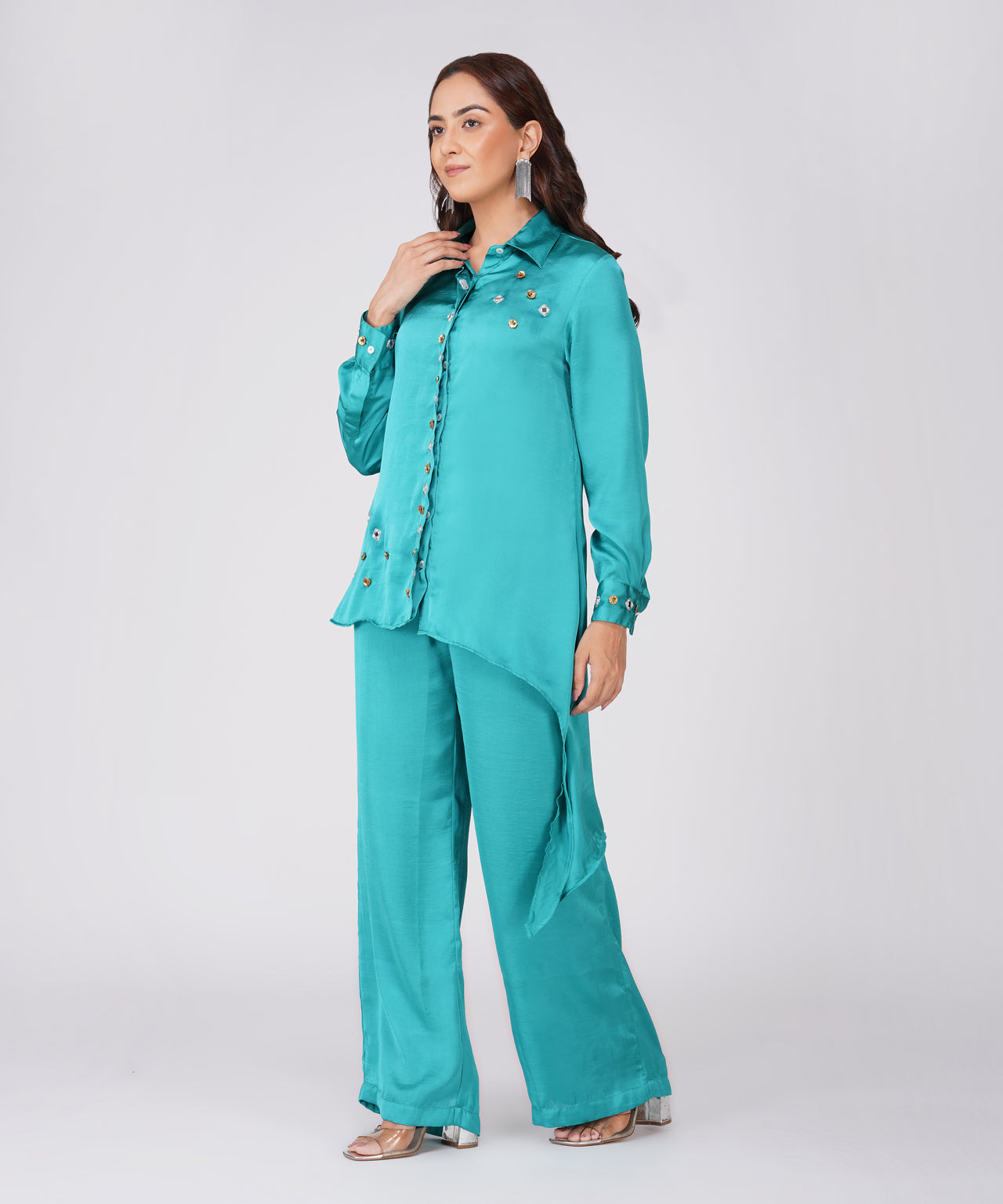 TEAL CO-ORD SET