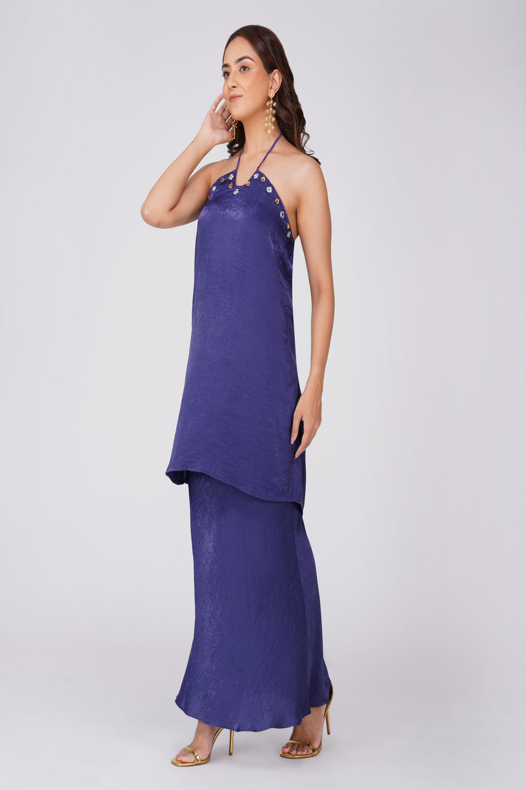 VIOLET INDIGO TUBE & SKIRT