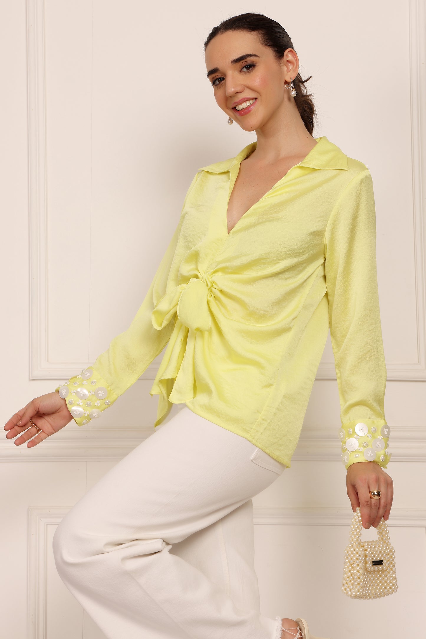 MIREN TOP IN LEMON