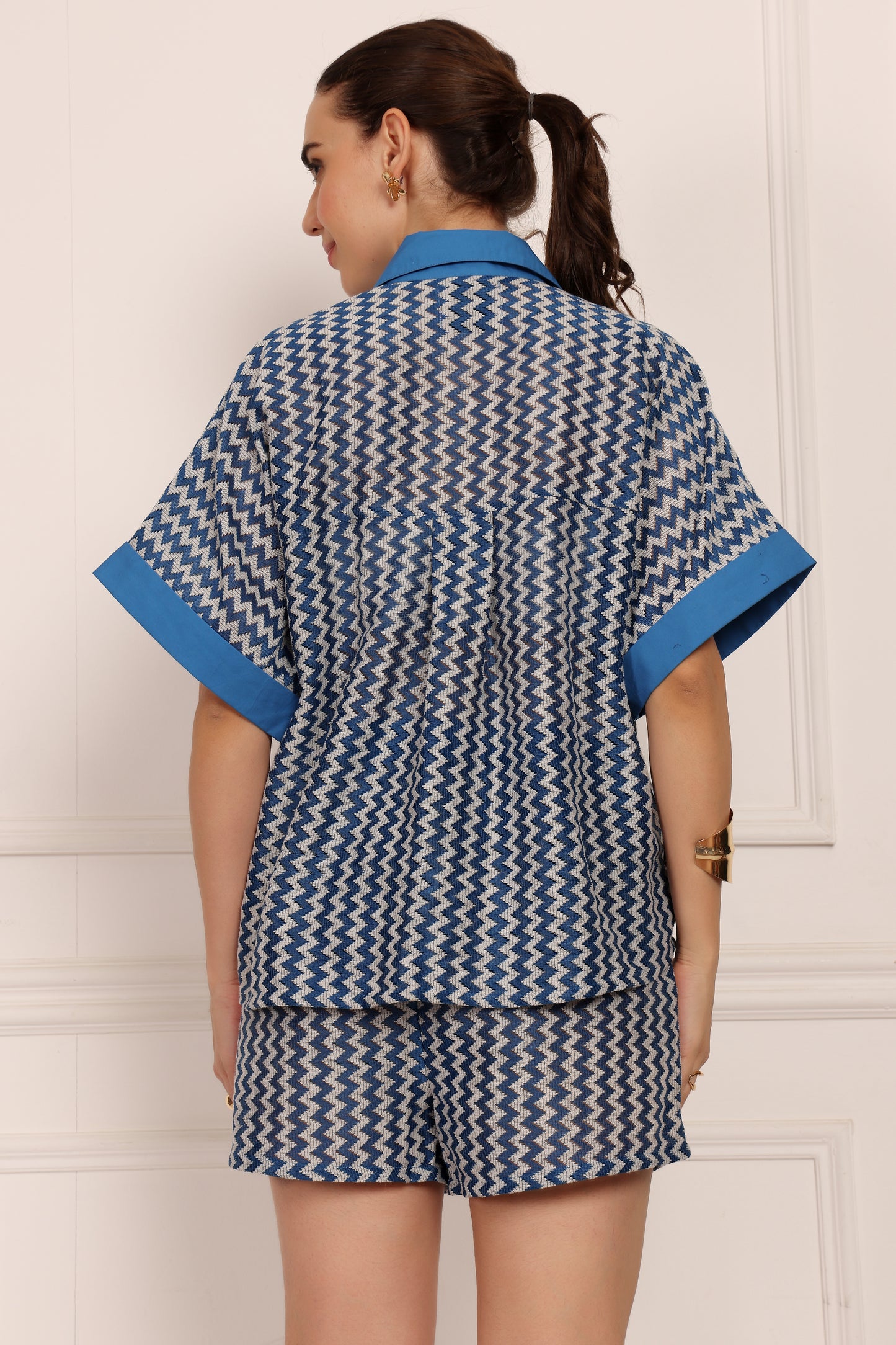 TIDE WAVE SET IN BLUE