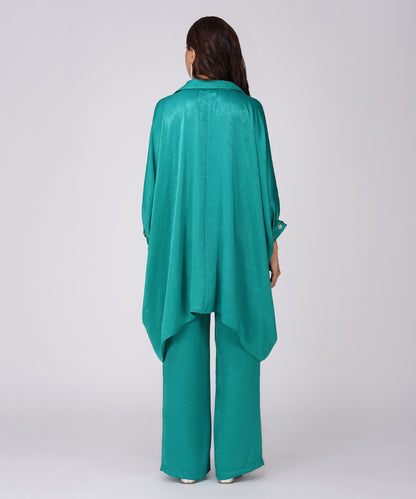 LAGOON GREEN KAFTAN SET