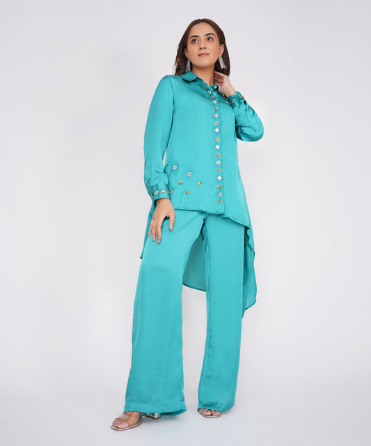 TEAL CO-ORD SET