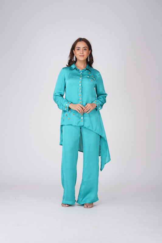 TEAL CO-ORD SET
