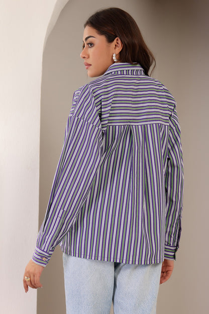 ELARIS SHIRT IN PURPLE