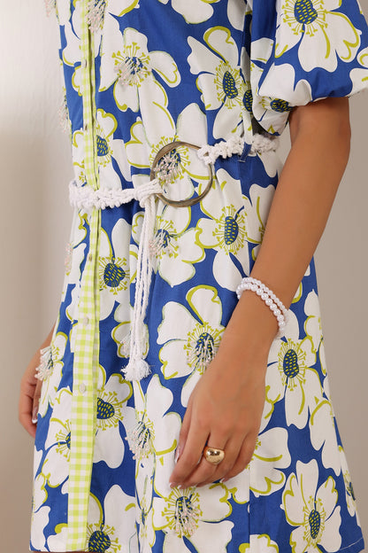 MARISOL DRESS IN BLUE