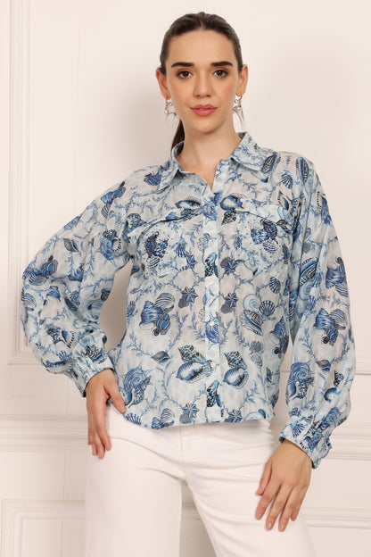 SEA FOAM SHIRT