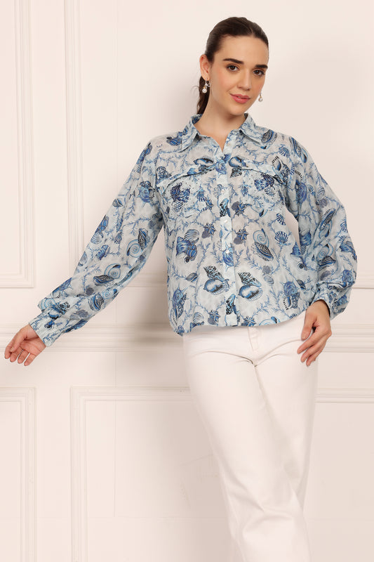 SEA FOAM SHIRT